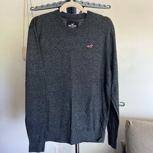 Hollister Navy Blue Men’s Sweater-XL